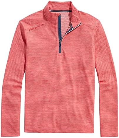 vineyard vines Men's Sankaty Quarter-Zip Pullover Sweater
