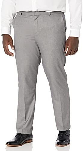 Perry Ellis Men's Slim Fit Herringbone Suit Pant
