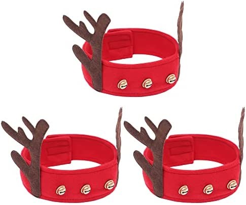 Chisander 3 Pack Christmas Headbands for Adults and Children Christmas Party Supplies and for Holiday Favors Decoration