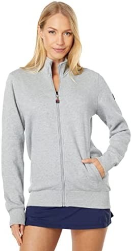 Fila Match Fleece Full Zip Jacket - Grey