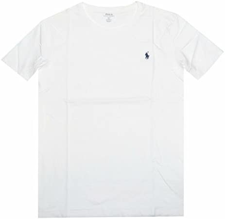Polo Ralph Lauren Men's Big & Tall Crew Neck T-Shirt Top White (3LT)