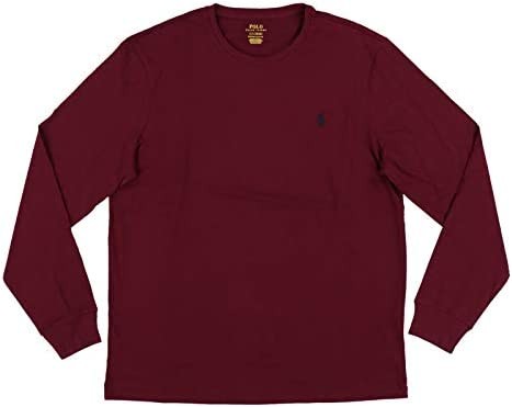 Polo Ralph Lauren Mens Long Sleeve Crew Neck Custom Slim Fit T-Shirt