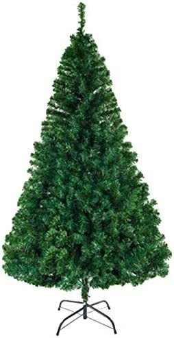 Premium Artificial Christmas Tree, Artificial Holiday Christmas Tree, Christmas Pine Tree, with Metal Stand, 5.5/6/7 Ft, for Outdoor Indoor Christmas Decoration, 850 Branches (Green, 5.5 FT)