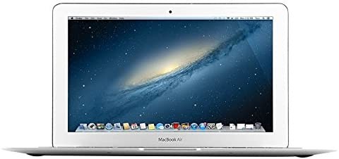 Apple MacBook Air MD711LL/A 11.6-Inch HD Laptop Computer, Intel Core i5 Processor 1.3GHz, 4GB RAM, 128GB SSD, 802.11ac WiFi, USB 3.0, Bluetooth 4.0; MAC OS X (Renewed)