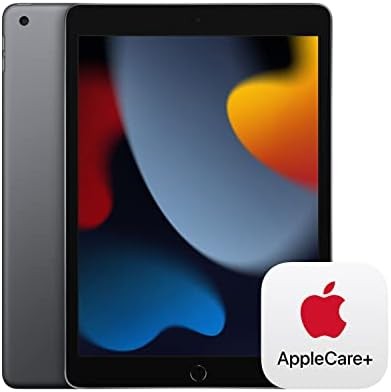 Apple 2021 10.2-inch iPad (Wi-Fi, 64GB) - Space Gray with AppleCare+ (2 Years)