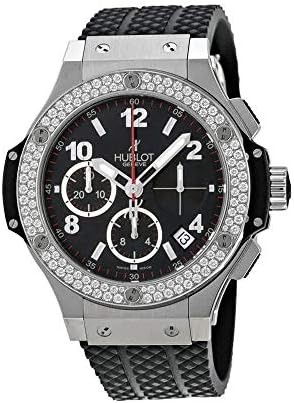 Hublot Big Bang Black Dial Black Rubber Men's Watch 341.SX.130.RX.114