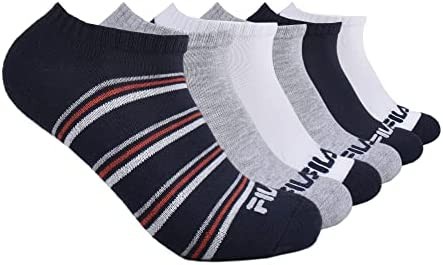 Fila Womens Half Cushioned No Show Socks