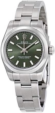 Rolex Lady Oyster Perpetual 26 Olive Green Dial Stainless Steel Oyster Bracelet Automatic Watch 176200OVSO