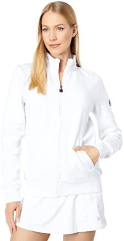 Fila Match Fleece Full Zip Jacket - White