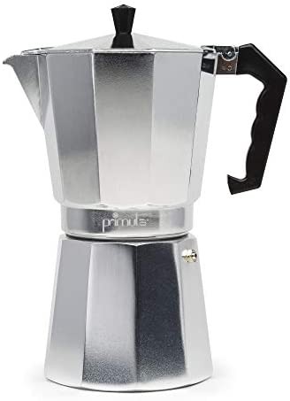 Primula Stovetop Espresso and Coffee Maker, Moka Pot for Classic Italian and Cuban Café Brewing, Cafetera, Twelve Cup