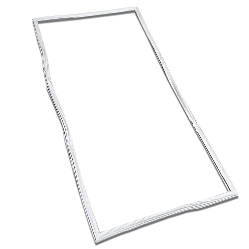 Whole Parts Refrigerator French Door Gasket (White) Part# 241778301 - Replacement & Compatible with Some Crosley, Electrolux and Kenmore Refrigerators