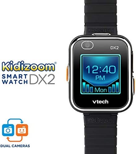 VTech KidiZoom Smartwatch DX2, Black
