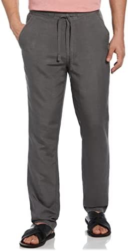 Cubavera Men's Linen-Blend Pants with Drawstring (Size Small-5x Big & Tall)