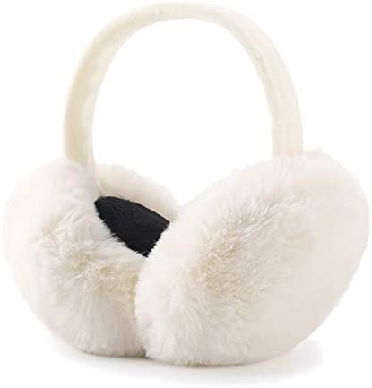 Winter Ear muffs Faux Fur Warm Earmuffs Cute Foldable Outdoor Ear Warmers For Women Girls