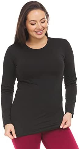 Thermajane Thermal Shirts for Women Long Sleeve Winter Tops Thermal Undershirt for Women