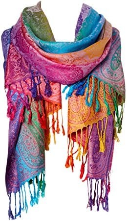 Fashion Women's Silk Scarf Luxury Satin Shawl Wraps