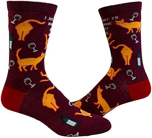 Women's Socks Funny Pet Graphic Novelty Footwear