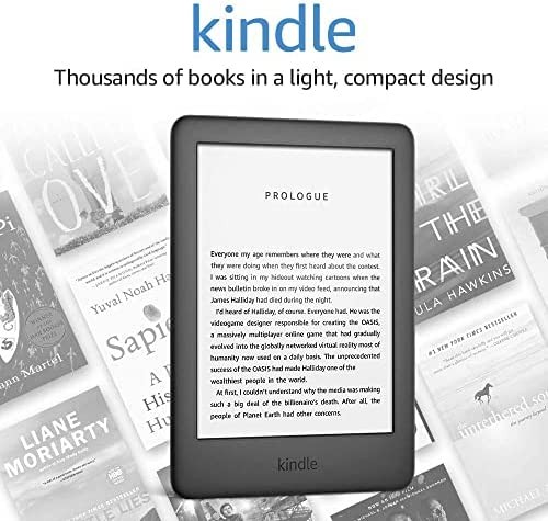 Kindle (2019 release) - With a Built-in Front Light - Black - Without Lockscreen Ads