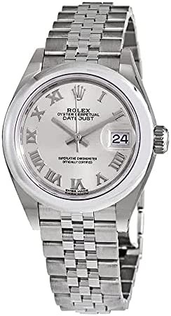 Rolex Lady Datejust Automatic Silver Dial Ladies Jubilee Watch 279160SRJ