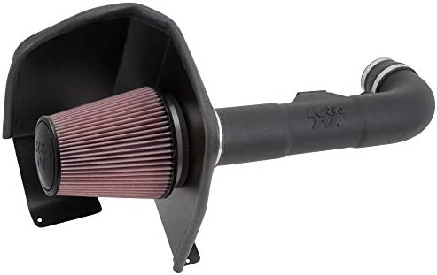 K&N Cold Air Intake Kit: Improves Acceleration and Traction, Guaranteed Increases Horsepower to 11HP: Compatible with 6.2L, V8, 2014-2020 Chevrolet/GM/Cadillac (Silverado, Suburban, Taho) e, Sierra. )