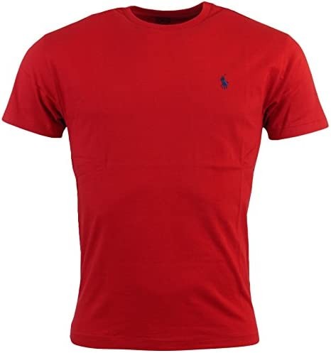 Polo Ralph Lauren Men's Crew Neck Embroidered Pony Short Sleeve T-Shirt