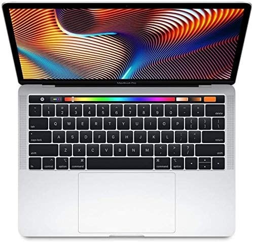 Apple MacBook Pro MLH12LL/A 13.3-inch Laptop with Touch Bar, 2.9GHz Dual-core Intel Core i5, 8GB Memory, 512GB, Retina Display, Silver (Renewed)