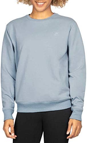 Fila Womens French Terry Long Sleeve Crewneck Sweatshirt