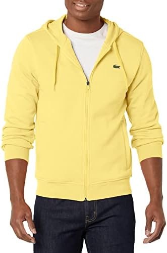 Lacoste Men's Sport Fleece Full Zip Hoodie Sweatshirt