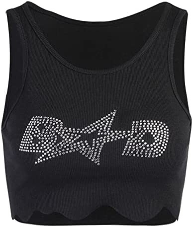 Womens Crop Tops Funny Fuck You You Fucking Fuck Letter Crewneck T Shirt Trendy Sequins Summer Graphic Tees