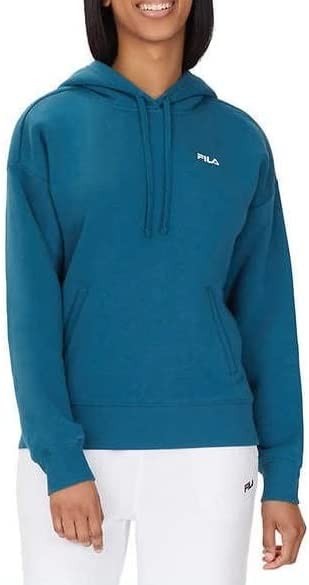 Fila Women's Sweater Size XL Long Sleeve Hoodie w/Pocket Blue