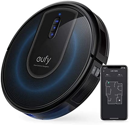 eufy by Anker, RoboVac G30, Robot Vacuum with Dynamic Navigation 2.0, 2000 Pa Strong Suction, Wi-Fi, Compatible with Alexa, Carpets and Hard Floors, Ideal for Pet Owners